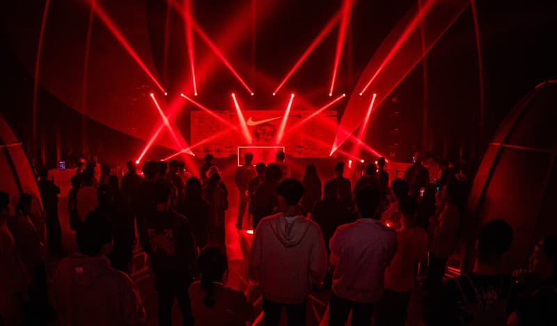 Nike 携手摩登天空 MVM 联合呈现沉浸艺术空间