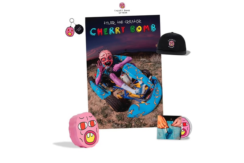 Tyler, the Creator 为庆祝《Cherry Bomb》10 周年纪念推出限量周边商品