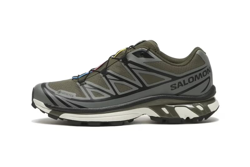 Salomon XT-6 GORE-TEX 最新配色「Olive Night」发布
