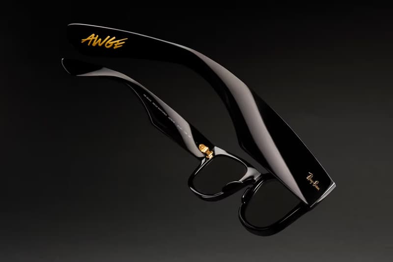 A$AP Rocky 與 Ray-Ban 攜手推出全新「The Blacked Out」太陽鏡系列