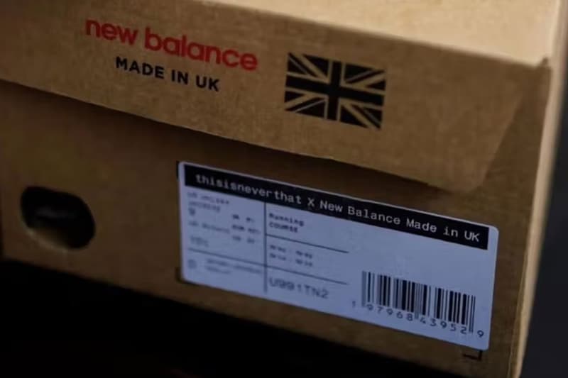 率先預覽 thisisneverthat x New Balance 991v2 MADE in UK 最新聯名鞋款