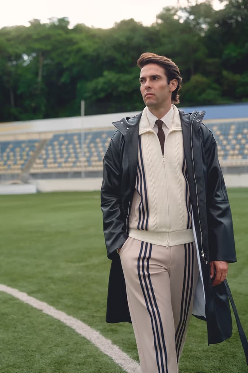 巴西足球名將 Kaká 演繹 KITH x adidas Football 2025 最新春季聯名系列