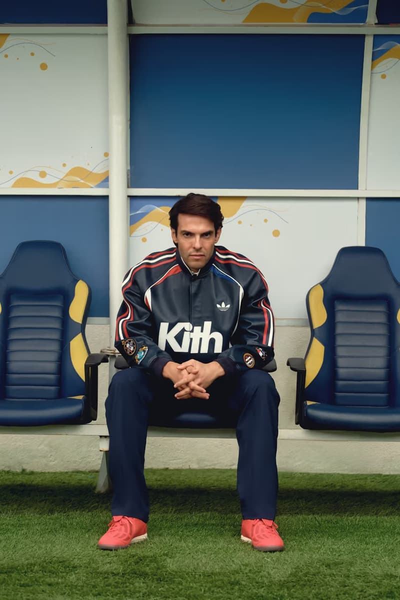 巴西足球名將 Kaká 演繹 KITH x adidas Football 2025 最新春季聯名系列