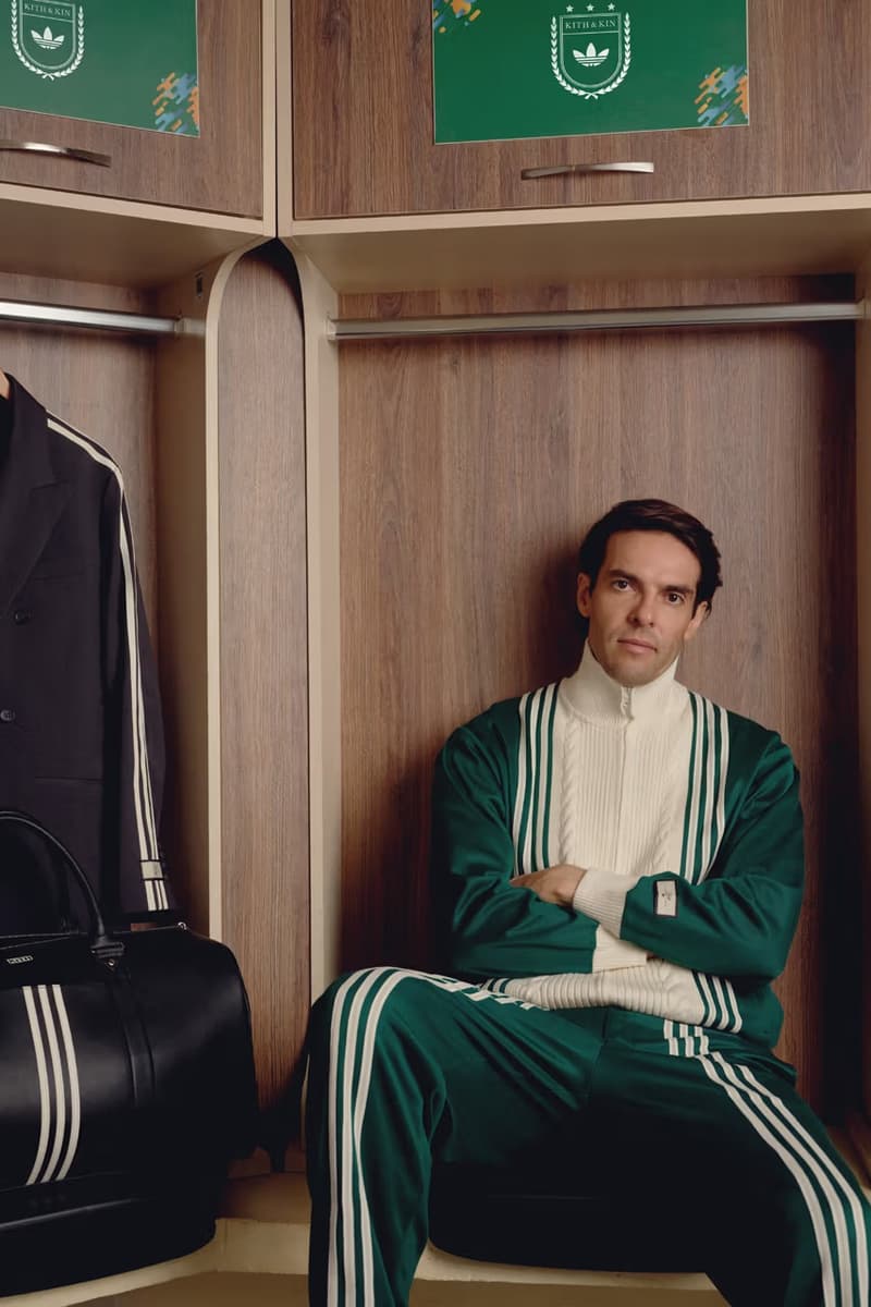 巴西足球名將 Kaká 演繹 KITH x adidas Football 2025 最新春季聯名系列