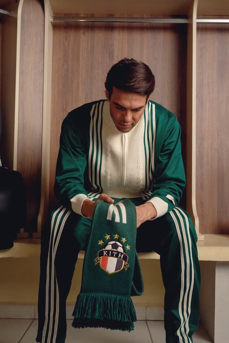 巴西足球名將 Kaká 演繹 KITH x adidas Football 2025 最新春季聯名系列