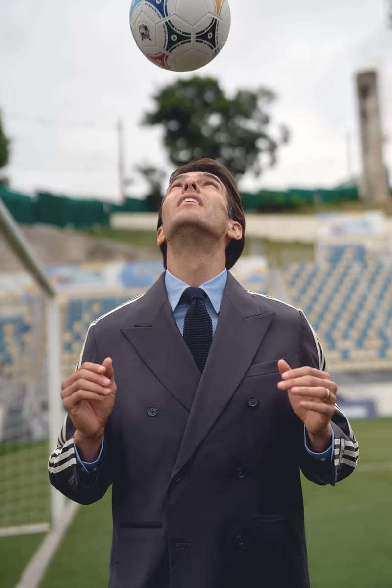 巴西足球名將 Kaká 演繹 KITH x adidas Football 2025 最新春季聯名系列
