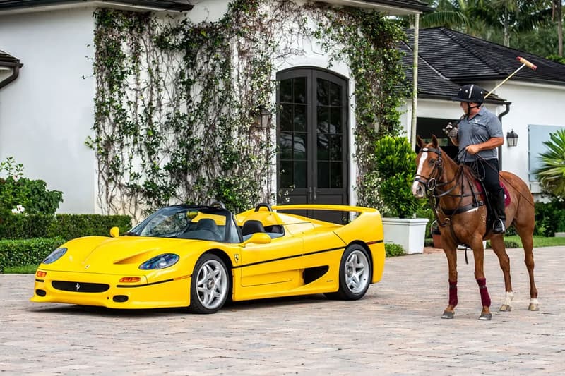 Ralph Lauren 坐駕極稀有黃色規格 Ferrari F50 即將展開拍賣