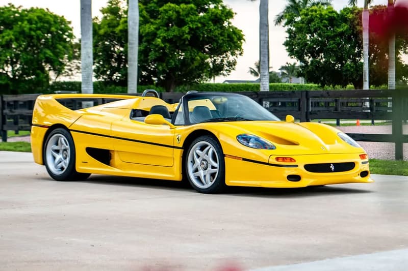 Ralph Lauren 坐駕極稀有黃色規格 Ferrari F50 即將展開拍賣