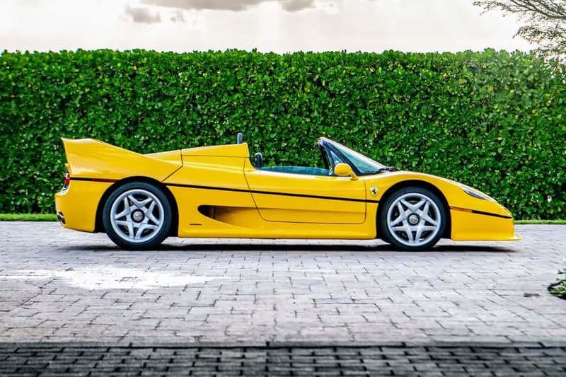 Ralph Lauren 坐駕極稀有黃色規格 Ferrari F50 即將展開拍賣