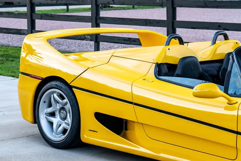Ralph Lauren 坐駕極稀有黃色規格 Ferrari F50 即將展開拍賣