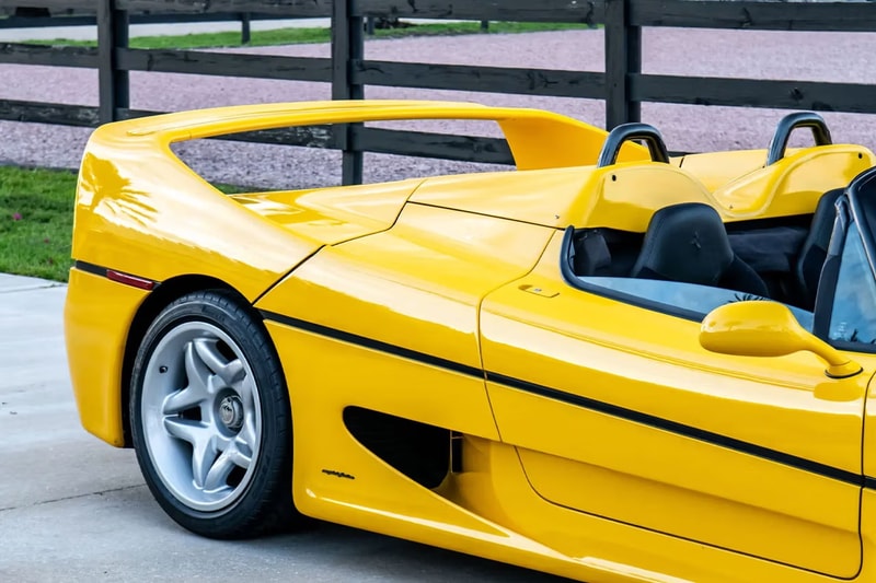 Ralph Lauren 坐駕極稀有黃色規格 Ferrari F50 即將展開拍賣
