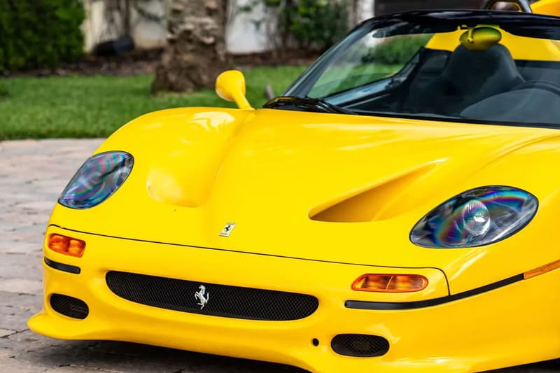 Ralph Lauren 坐駕極稀有黃色規格 Ferrari F50 即將展開拍賣