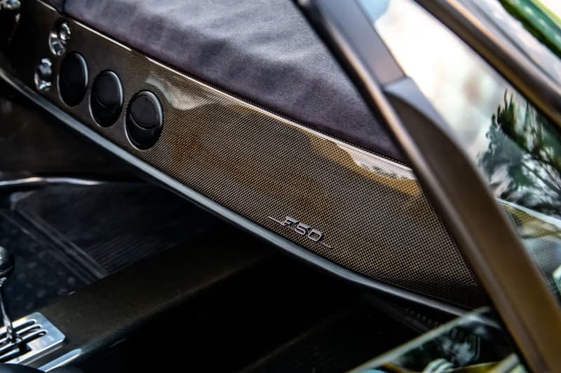 Ralph Lauren 坐駕極稀有黃色規格 Ferrari F50 即將展開拍賣