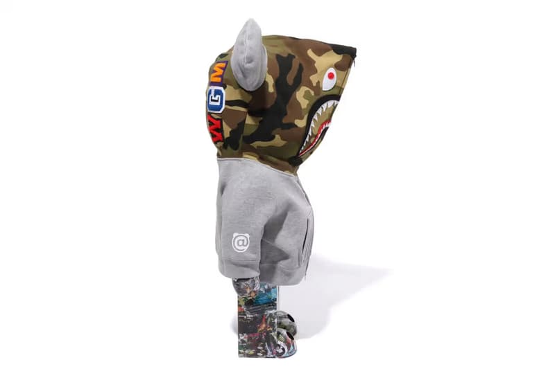 A BATHING APE® 推出全新 BE@RBRICK 聯名系列「LEGACY CAMO SHARK」