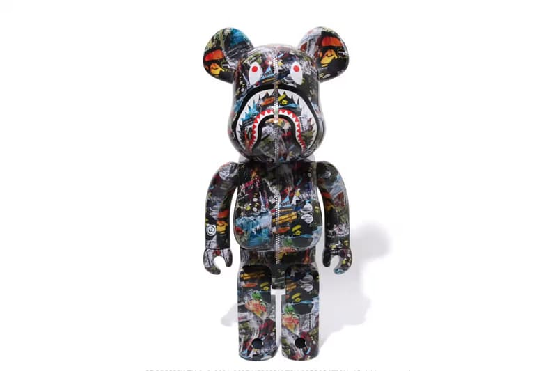 A BATHING APE® 推出全新 BE@RBRICK 聯名系列「LEGACY CAMO SHARK」