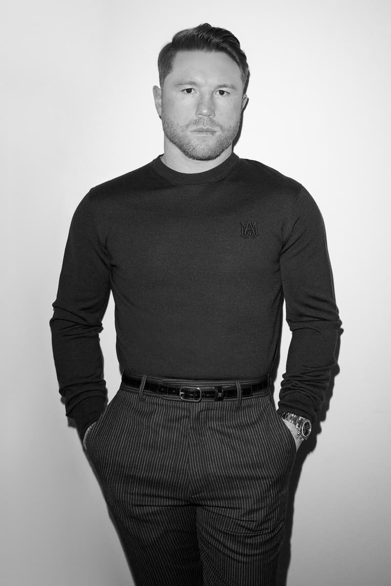 AMIRI 宣布墨⻄哥世界拳王 CANELO ÁLVAREZ 为品牌全新代言人 