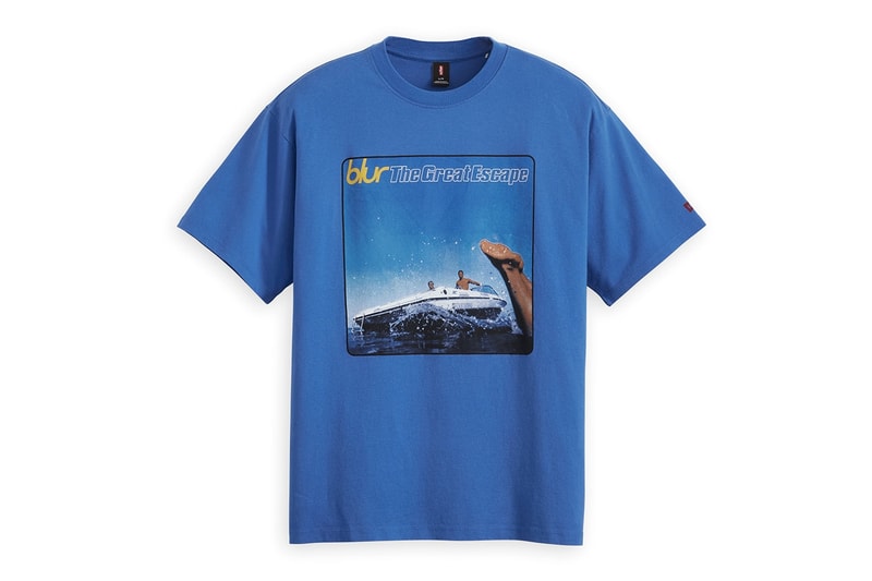 Levi's 攜手 Blur 打造「Band Tee Collection」最新聯名系列