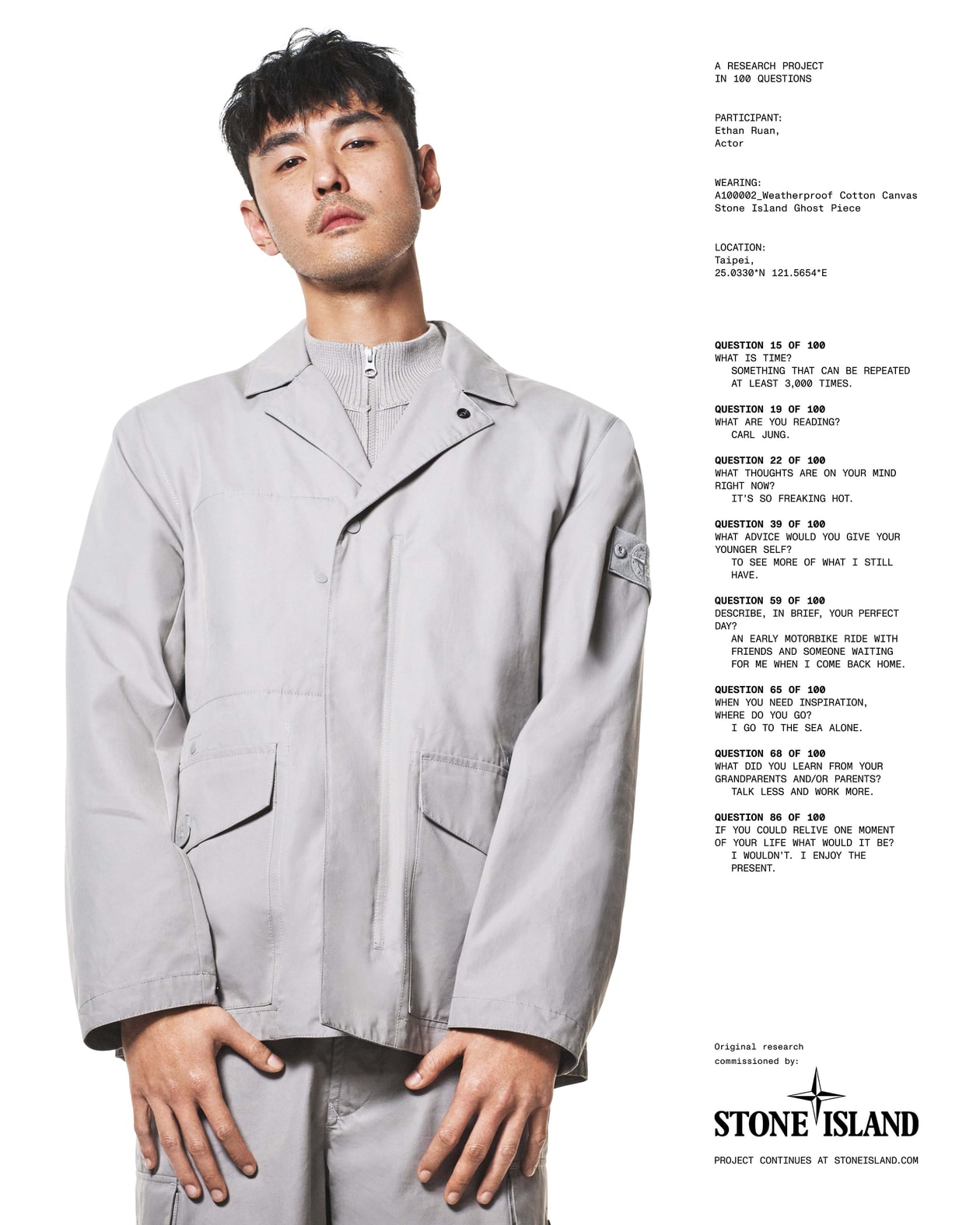 獨家專訪 Stone Island 首席執行官 Robert Triefus：在過去的一年裡，品牌發生了美麗的演變