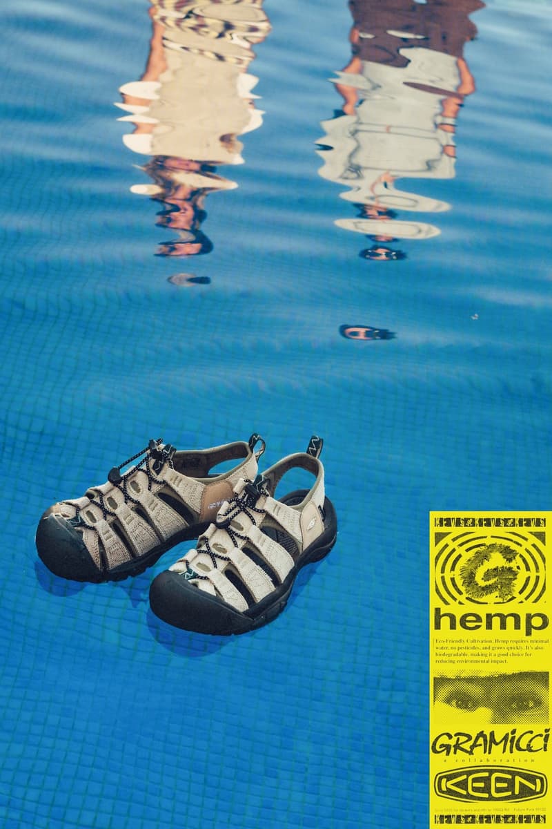 KEEN 再度携手 Gramicci 打造 Newport Retro 联名鞋款