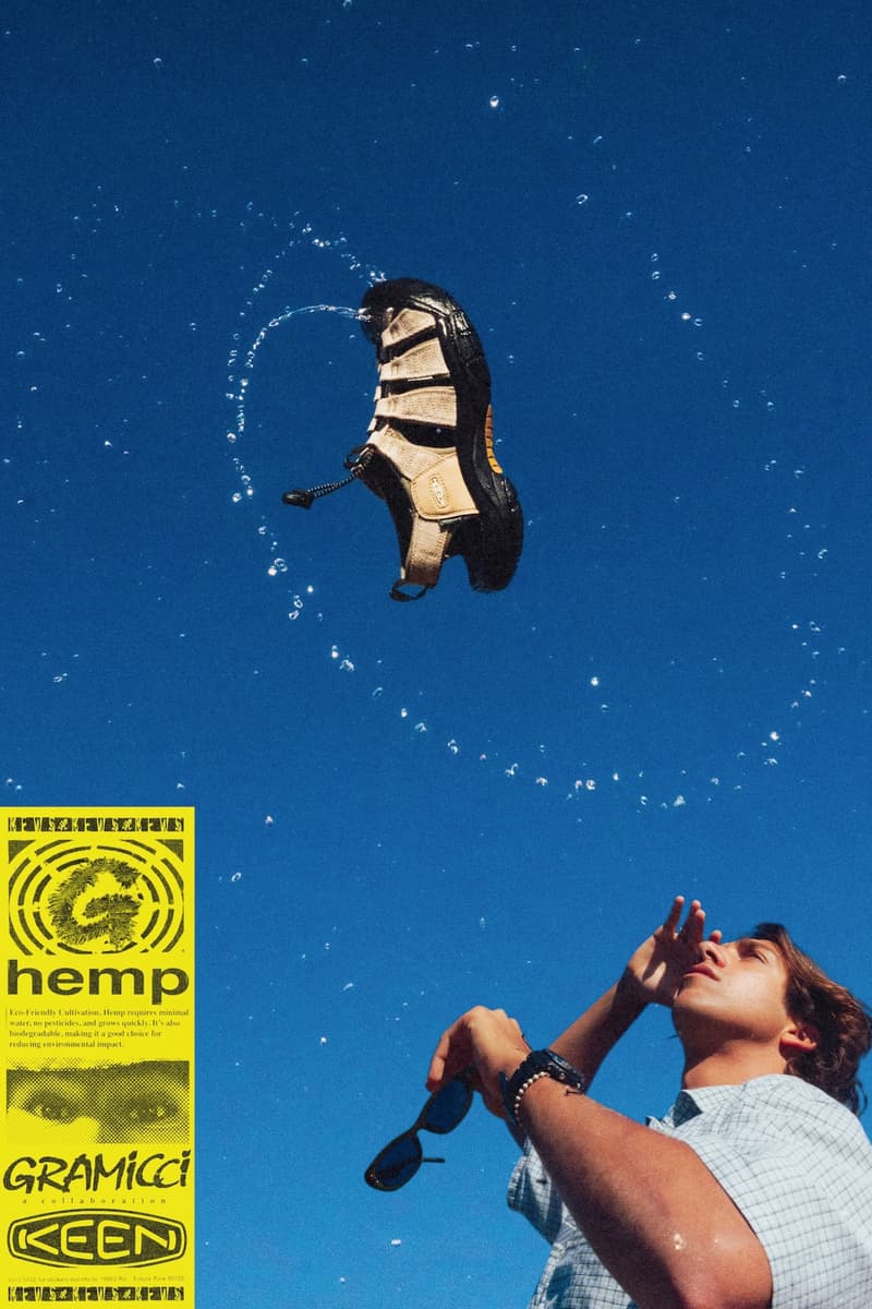 KEEN 再度携手 Gramicci 打造 Newport Retro 联名鞋款