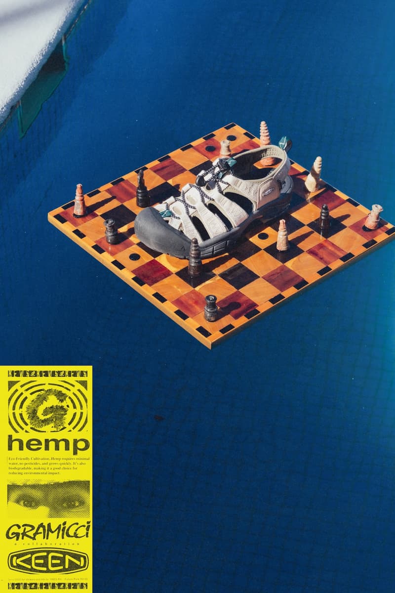 KEEN 再度携手 Gramicci 打造 Newport Retro 联名鞋款