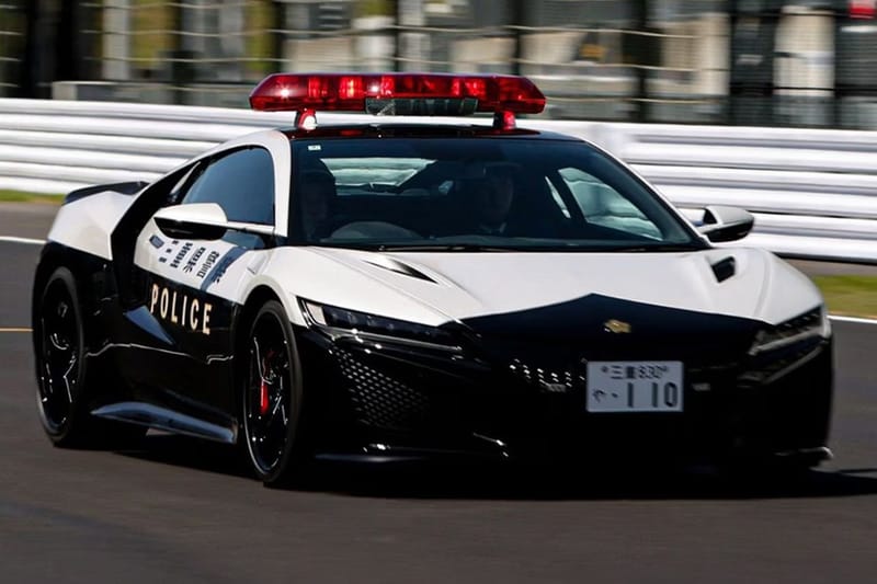 日本三重縣警隊迎來 Honda NSX 超跑加入警車服役