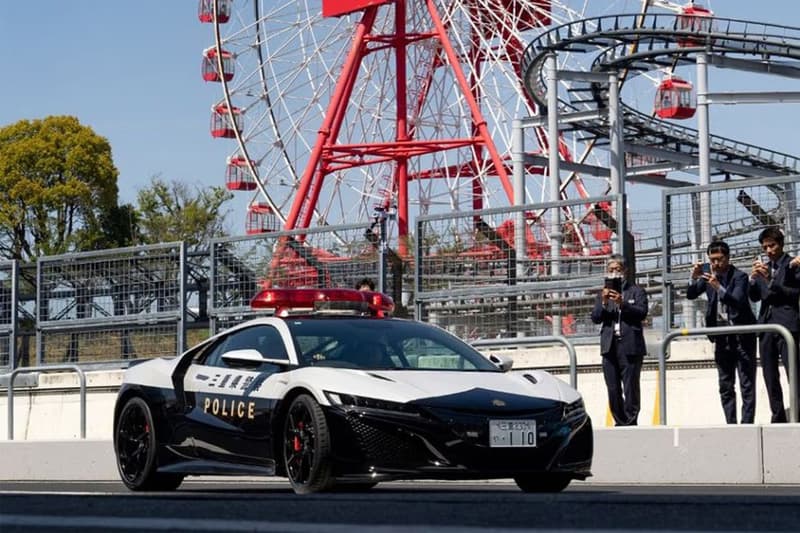 日本三重縣警隊迎來 Honda NSX 超跑加入警車服役
