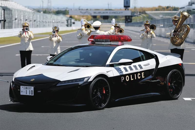 日本三重縣警隊迎來 Honda NSX 超跑加入警車服役