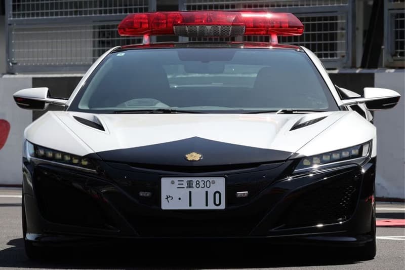 日本三重縣警隊迎來 Honda NSX 超跑加入警車服役
