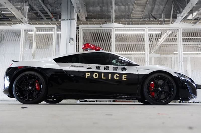日本三重縣警隊迎來 Honda NSX 超跑加入警車服役