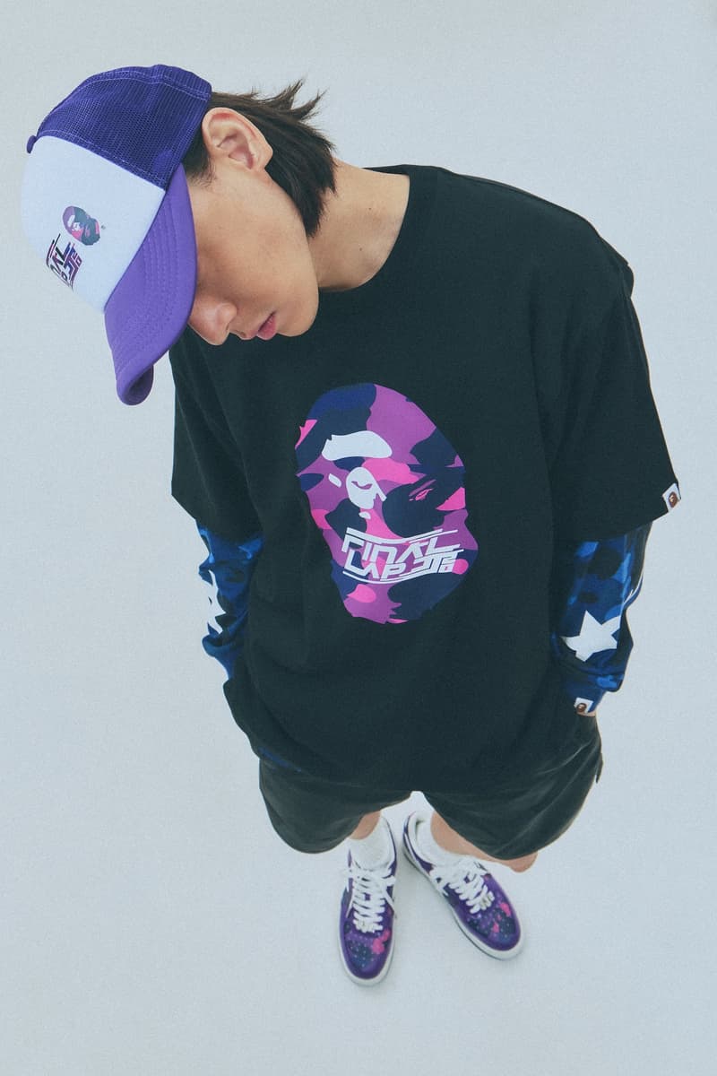 BAPE 携手林俊杰推出「JJ20 FINAL LAP」世界巡回限定系列