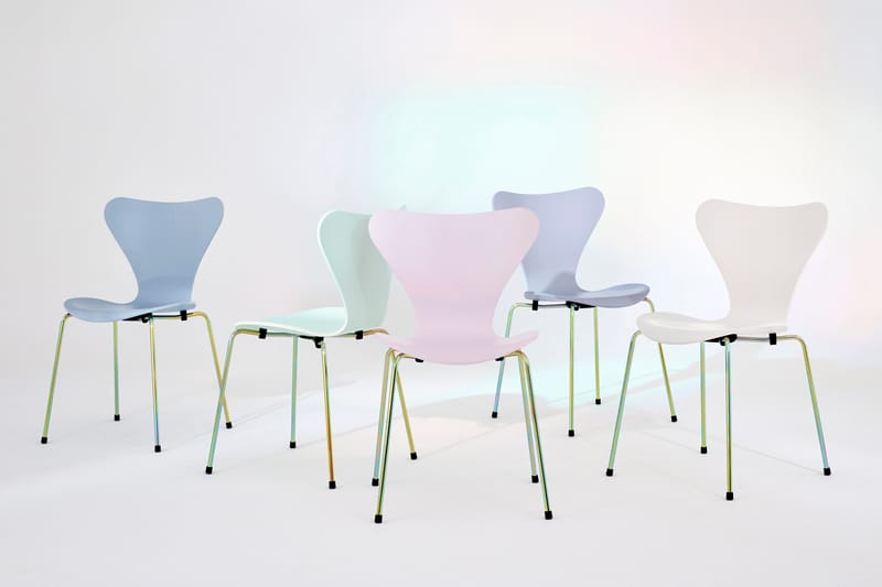 Fritz Hansen 推出 Series 7™ 七号椅 70 周年限定 7:14 AM 色彩系列
