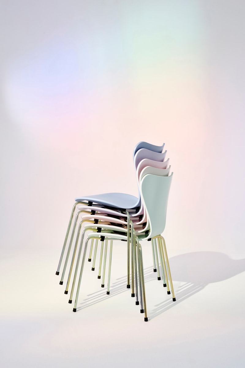 Fritz Hansen 推出 Series 7™ 七号椅 70 周年限定 7:14 AM 色彩系列