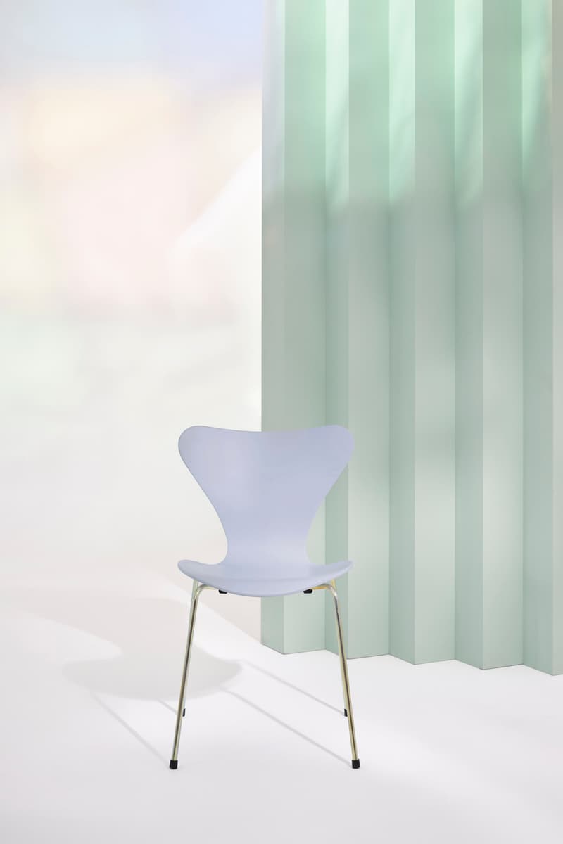 Fritz Hansen 推出 Series 7™ 七号椅 70 周年限定 7:14 AM 色彩系列
