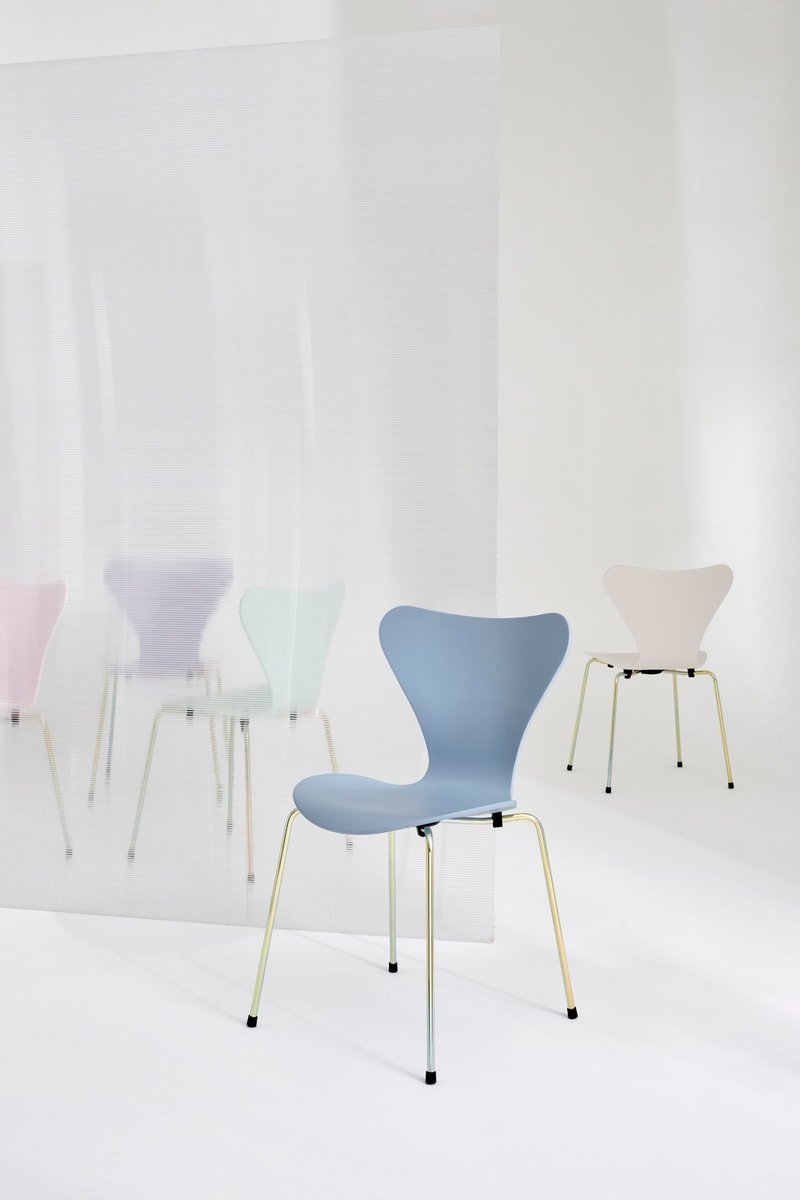 Fritz Hansen 推出 Series 7™ 七号椅 70 周年限定 7:14 AM 色彩系列