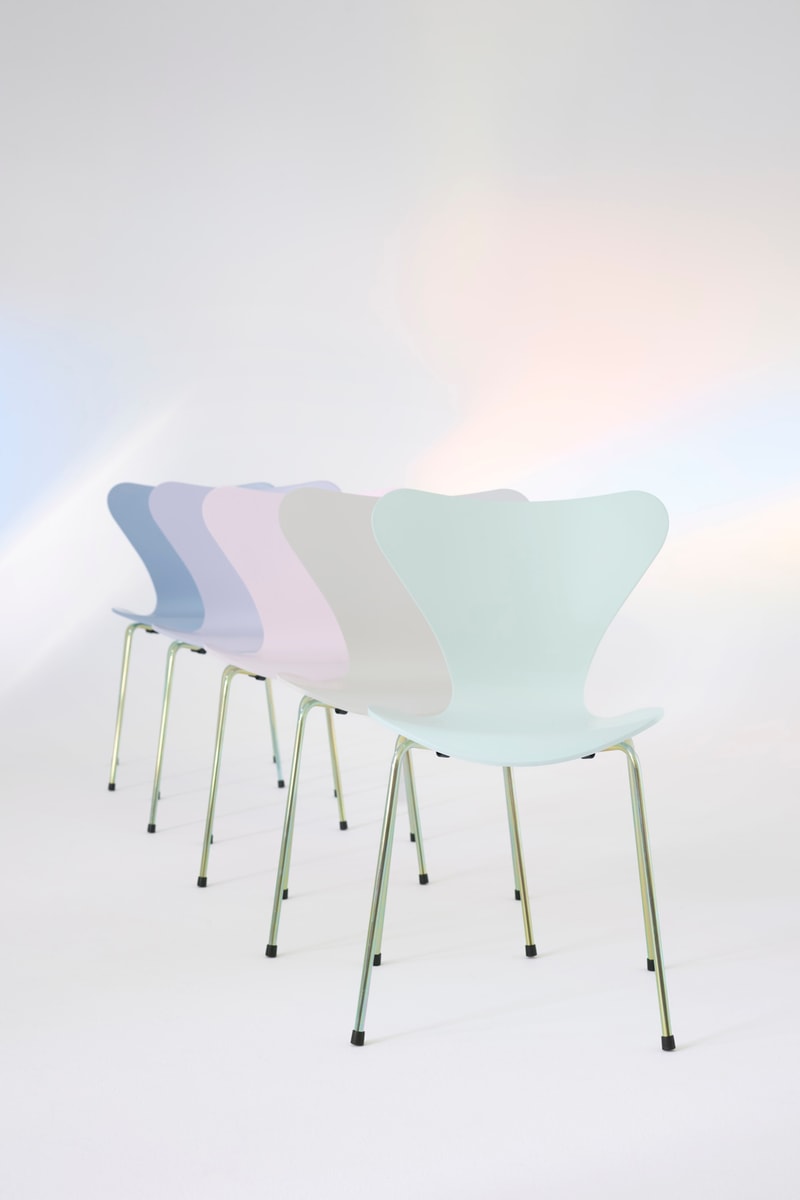 Fritz Hansen 推出 Series 7™ 七号椅 70 周年限定 7:14 AM 色彩系列