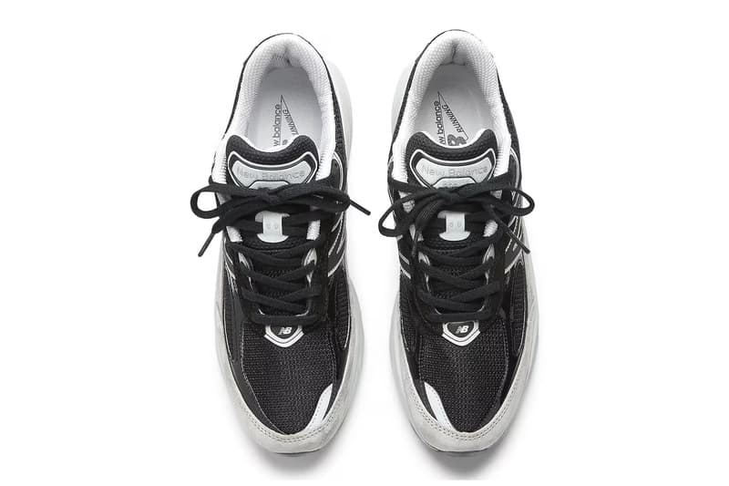 New Balance 990v6 MADE in USA 推出全新配色「Black/Grey」
