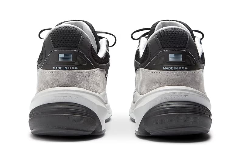 New Balance 990v6 MADE in USA 推出全新配色「Black/Grey」