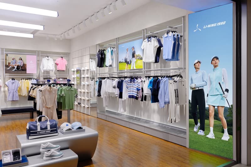 走进 LI-NING1990 东莞观澜湖 GOLF 球场店