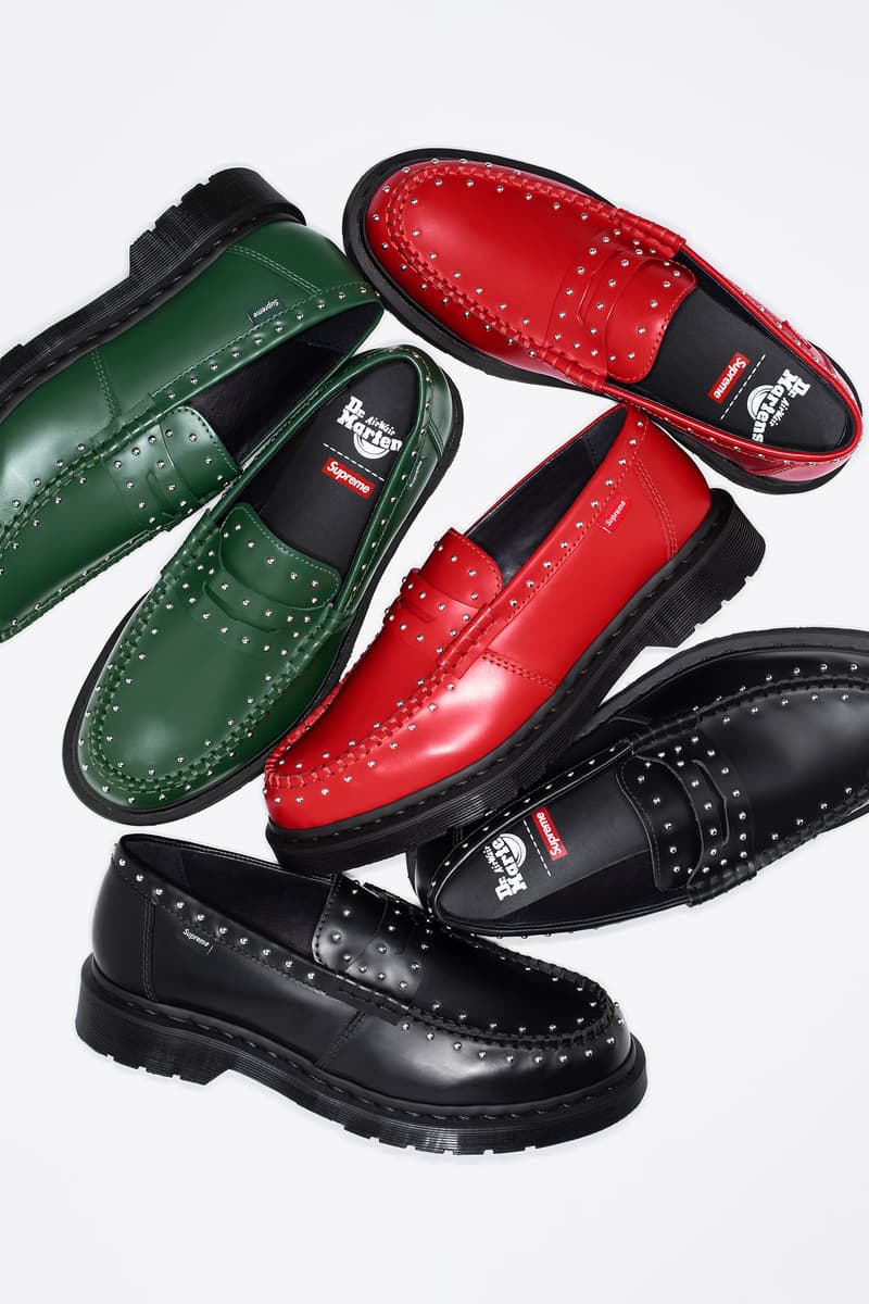 Supreme x Dr. Martens 2025 联名 Penton 乐福鞋系列发布