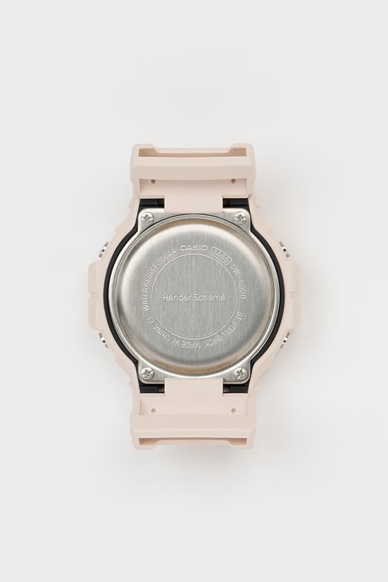 Hender Scheme x G-SHOCK DW-5900 全新聯名錶款發佈