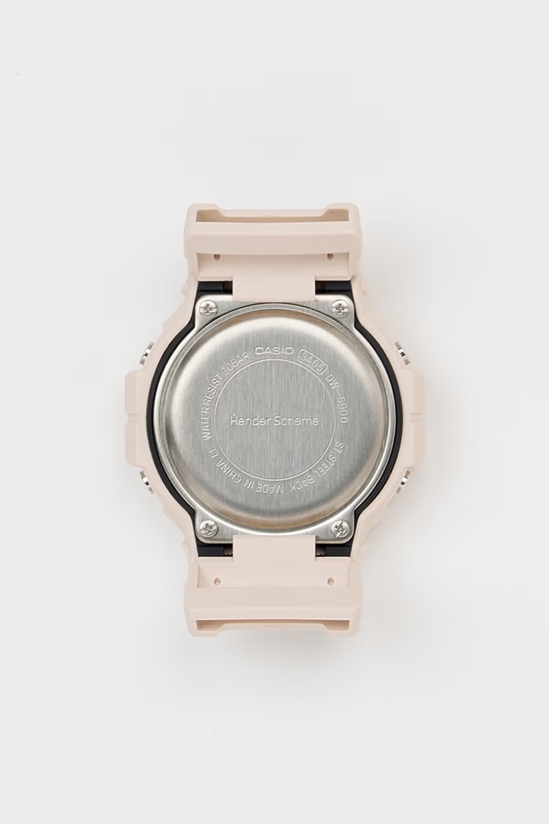 Hender Scheme x G-SHOCK DW-5900 全新聯名錶款發佈