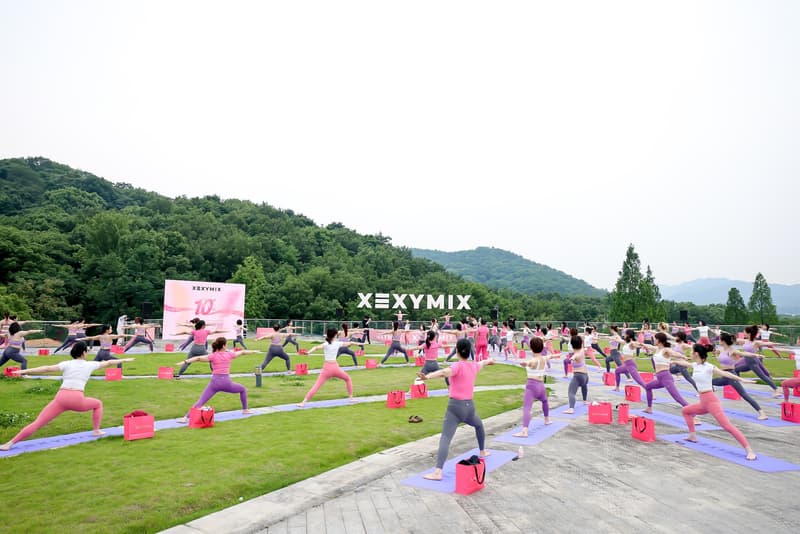 XEXYMIX 举办十周年落日瑜伽
