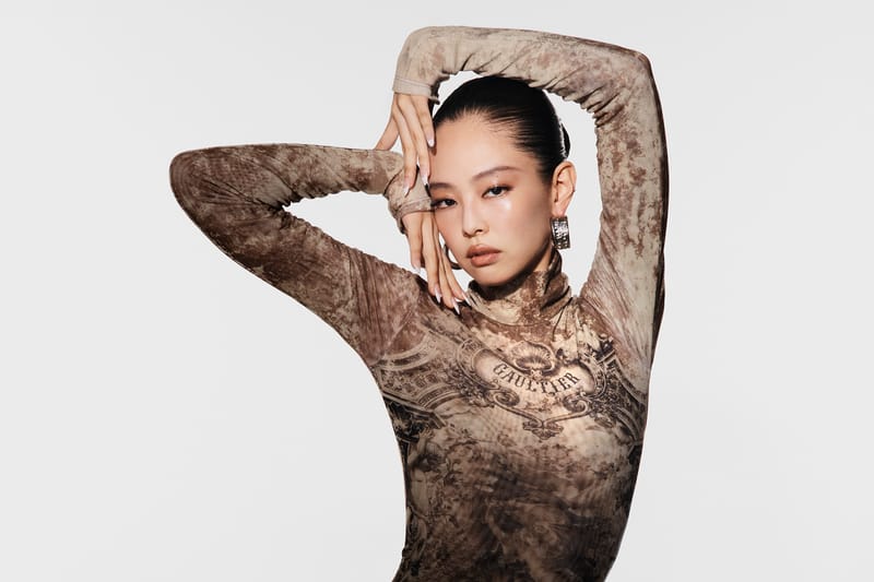 JENNIE 演绎 Jean Paul Gaultier 2025 秋季成衣系列