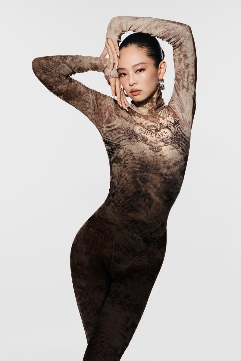 JENNIE 演绎 Jean Paul Gaultier 2025 秋季成衣系列