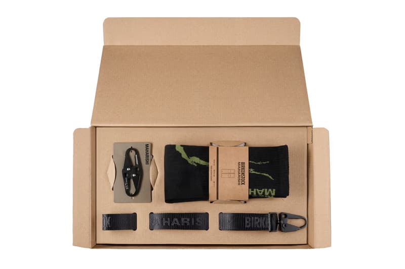 Maharishi 攜手 Birkenstock 推出全新 Mogami Terra Tech 軍事風格聯名鞋款