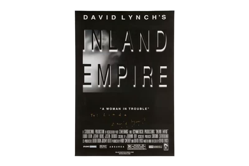 已逝知名導演 David Lynch 數百件個人物品即將展開拍賣