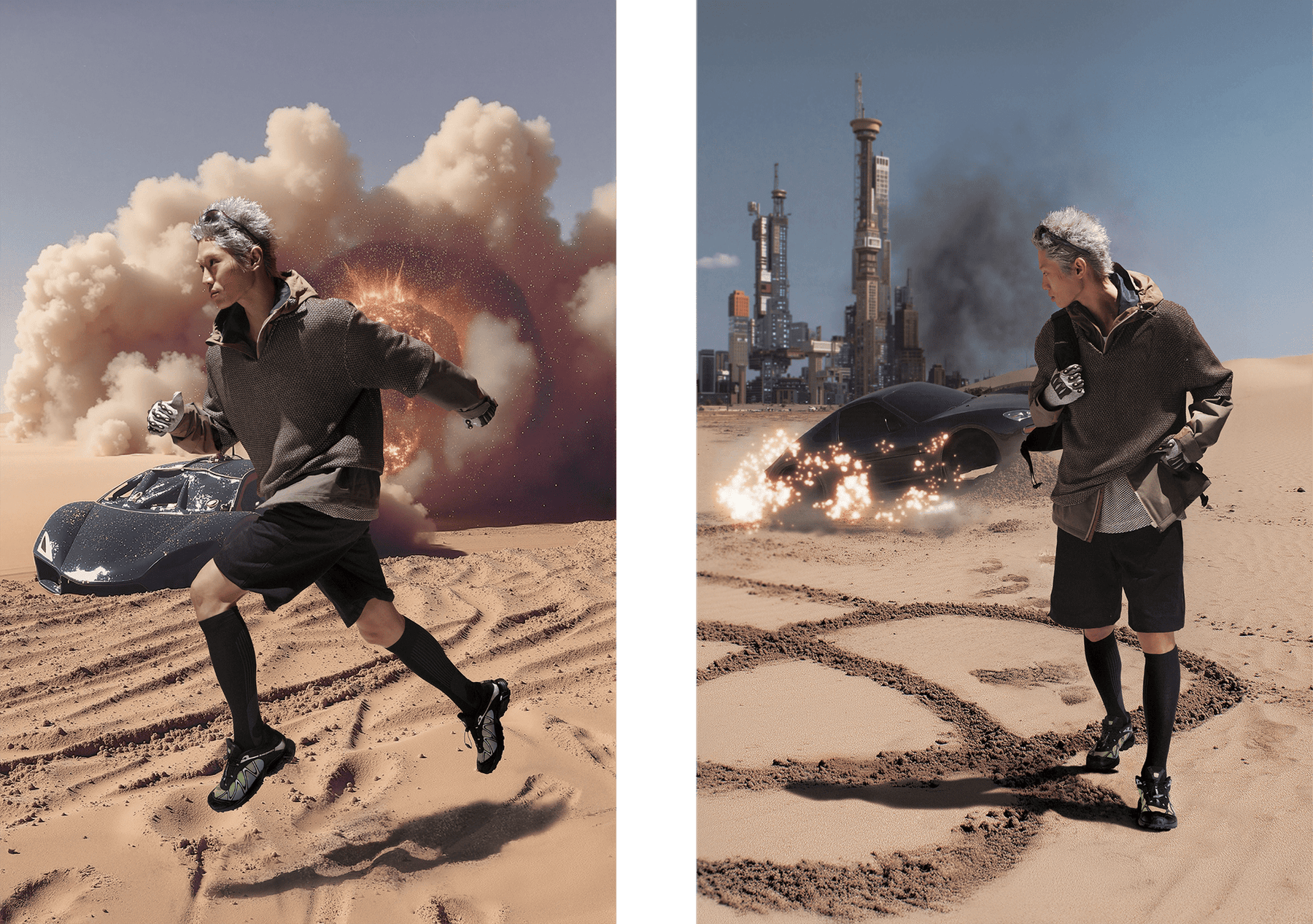 当世界崩坏时,未来的跑者是什么样的|Hypebeast 造型特辑