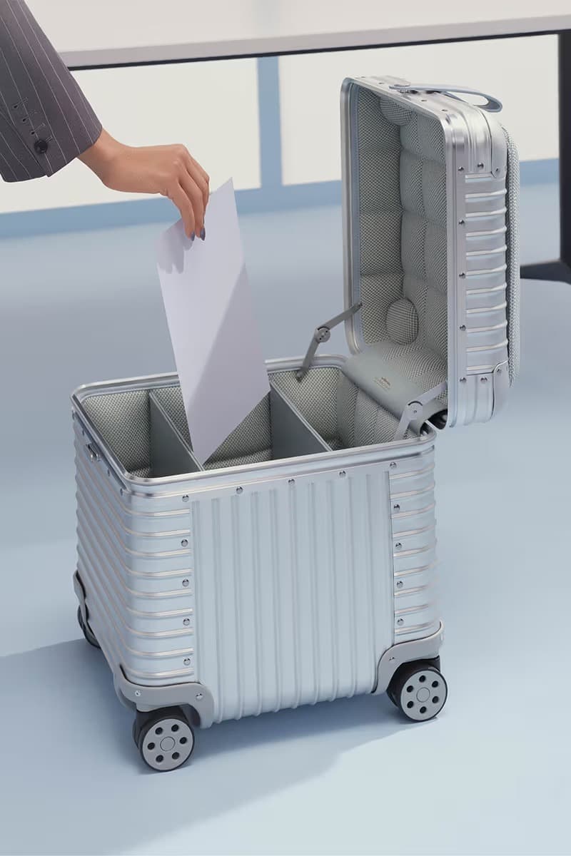 RIMOWA 與瑞士家具品牌 Vitra 推出聯名行動椅