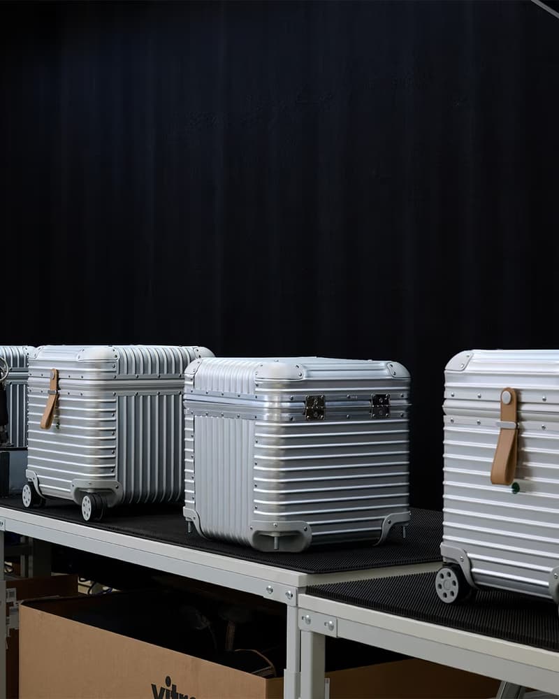 RIMOWA 與瑞士家具品牌 Vitra 推出聯名行動椅